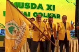 Ilham Arief Sirajuddin Terpilih Nakhodai Golkar Sulsel