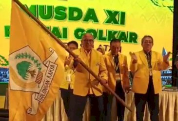 Ilham Arief Sirajuddin Terpilih Nakhodai Golkar Sulsel