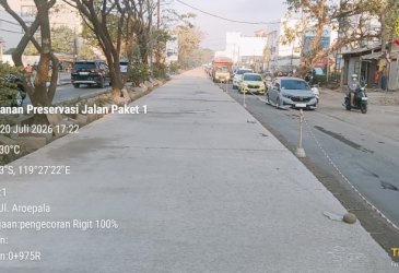 Jalan Hertasning Diaspal, Aroepala Dibeton, Ini Penjelasan Pemprov Sulsel