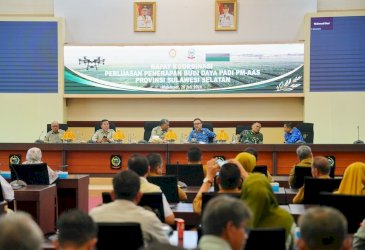 Kementan dan Pemprov Sulsel Percepat Implementasi PM-AAS, Targetkan 91.340 Ha Budidaya Padi