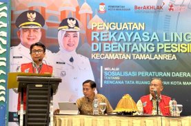 Distaru Makassar Luncurkan Inovasi Railing Besi, Awasi Pelanggaran Tata Ruang Berbasis Digital