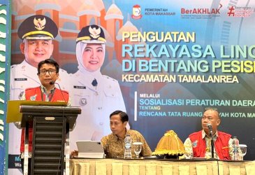 Distaru Makassar Luncurkan Inovasi Railing Besi, Awasi Pelanggaran Tata Ruang Berbasis Digital