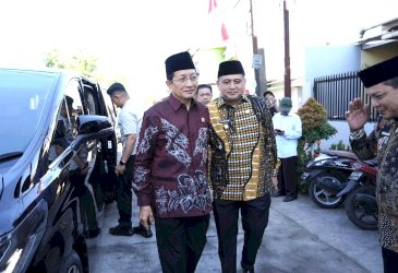Munafri Arifuddin Dampingi Menag Canangkan Gerbang Moderasi Indonesia Pertama di Makassar