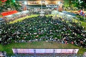 Nobar Piala Dunia, Ribuan Warga Padati Lapangan Pemuda Bulukumba