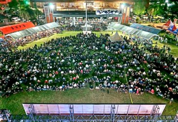 Nobar Piala Dunia, Ribuan Warga Padati Lapangan Pemuda Bulukumba