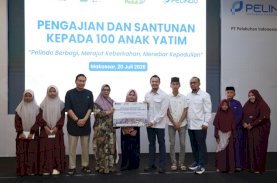 Pelindo Regional 4 Berbagi, Santuni 100 Anak Yatim