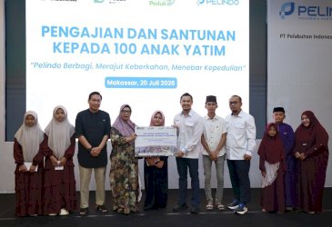Pelindo Regional 4 Berbagi, Santuni 100 Anak Yatim