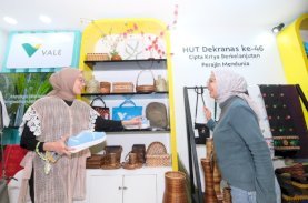 Vale Promosi Produk UMKM Binaan di Perayaan HKG PKK Nasional dan HUT Dekranas