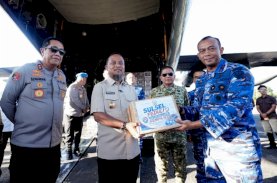 Andi Sudirman Sulaiman Bersama Forkopimda Sulsel Kirim 30 Ton Bantuan Kemanusiaan untuk Korban Gempa NTT