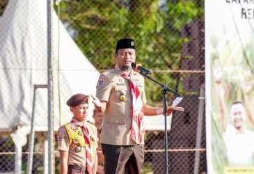 Hari Pramuka Ke-65, Andi Sudirman Sulaiman: Hayati Dasadarma dan Bangun Kepercayaan