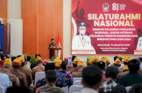 HUT Kemerdekaan RI Ke-81, Andi Sudirman Sulaiman Silaturahmi dengan Keluarga Pahlawan dan Veteran