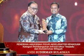 Andi Sudirman Sulaiman Raih Penghargaan Nasional, MYP Dinilai Perkuat Konektivitas dan Pemerataan Pembangunan