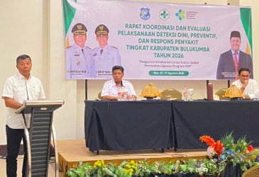 Perkuat Kolaborasi Lintas Sektor, Dinkes Bulukumba Rakor Pencegahan dan Pengendalian Penyakit