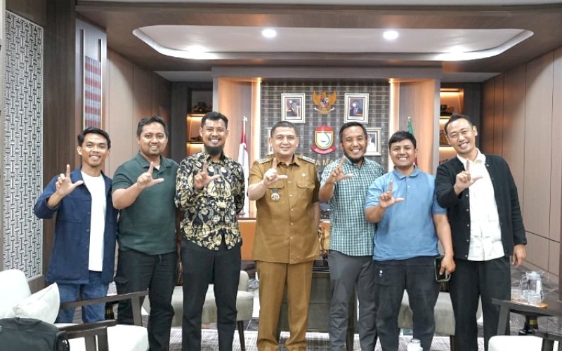 RAKOR. Rapat Koordinasi bersama Komunitas TDA Makassar dengan Wali Kota Makassar, Munafri Arifuddin, di Balai Kota Makassar, Senin (10/8/2026). foto: istimewa
