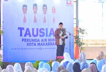 HUT PDAM Makassar Ke-102, Munafri Arifuddin Apresiasi Komitmen Tingkatkan Pelayanan Air Bersih