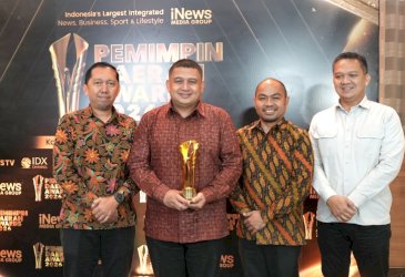 Munafri Arifuddin Terima Penghargaan Inovasi Pemimpin Daerah Awards 2026