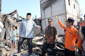 Munafri Arifuddin Tinjau Lokasi Kebakaran di Tallo Pastikan Kebutuhan Warga Terpenuhi