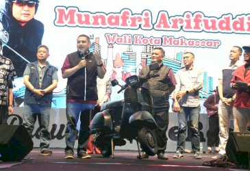 Vespapora 2026, Munafri Arifuddin Bidik Komunitas Vespa Dunia ke Makassar