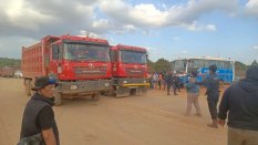 Langgar Kesepakatan Damai, Diduga Massa TRK Halangi Jalur Hauling di Kawasan PSN IPIP