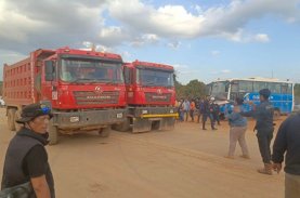 Langgar Kesepakatan Damai, Diduga Massa TRK Halangi Jalur Hauling di Kawasan PSN IPIP