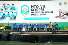 MTQ VIII Korpri Nasional 2026 Resmi Dibuka Menteri Agama, Andi Sudirman Sulaiman Sambut Kafilah Se-Indonesia
