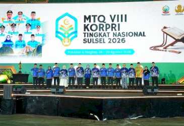 MTQ VIII Korpri Nasional 2026 Resmi Dibuka Menteri Agama, Andi Sudirman Sulaiman Sambut Kafilah Se-Indonesia