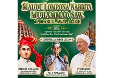 Majelis Shiratal Mustaqim Makassar akan Gelar Maudu Lompona Nabitta