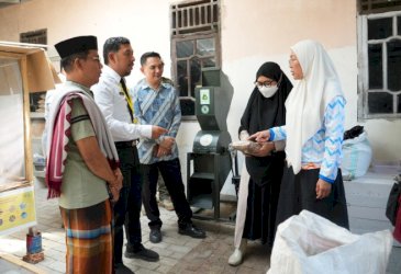 Melinda Aksa Apresiasi Warga Sulap Rumah Jadi Pusat Pengolahan Sampah Organik