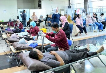 PDAM-Karang Taruna Makassar Gelar Donor Darah