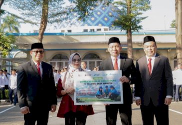 PJM Berikan Penghargaan kepada Kelurahan Tabaringan Makassar