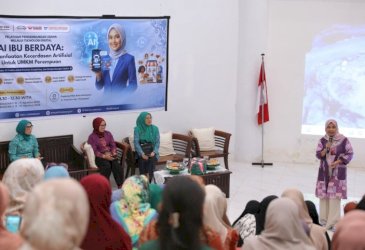PKK Makassar Pelatihan AI, Dorong UMKM Perempuan Lebih Kreatif dan Berdaya Saing