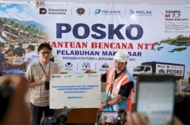 Pelindo-Pelni Kirim Bantuan untuk Korban Gempa NTT