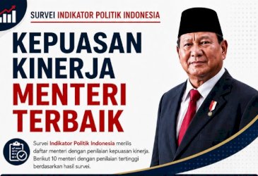 Purbaya Posisi Pertama Disusul Andi Amran Sulaiman, Hasil Survei Indikator Soal Kepuasan Kinerja Menteri