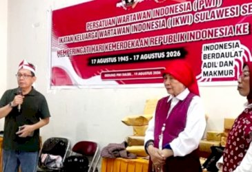 Semarak HUT Kemerdekaan RI Ke-81, PWI dan IKWI Sulsel Pererat Silaturahmi Lewat Lomba Kemerdekaan
