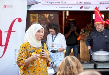 Aliyah Mustika Ilham Dorong Barongko Go Internasional Lewat Kolaborasi Gastronomi Makassar-Prancis