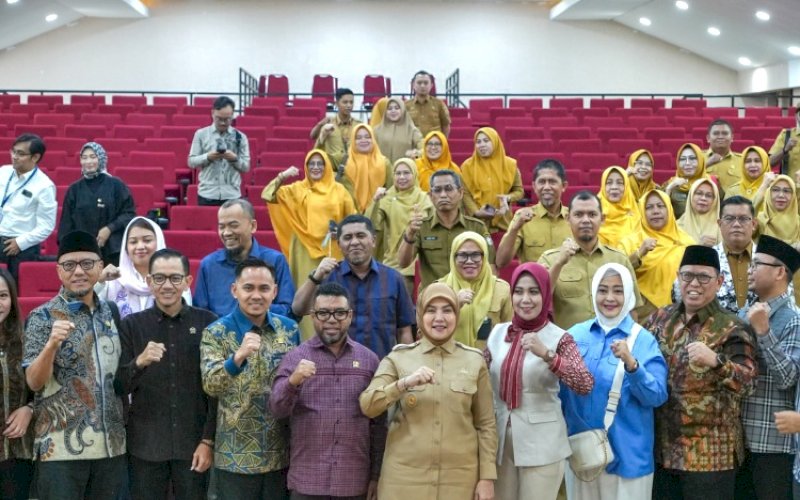 PERTEMUAN. Wakil Wali Kota Makassar, Aliyah Mustika Ilham, menerima kunjungan kerja Komite III DPD RI di Ruang Rapat Sipakatau, Lantai 2 Kantor Wali Kota Makassar, Senin (21/9/2026). foto: istimewa