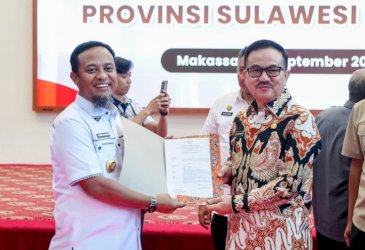Jufri Rahman Berpamitan, 40 Tahun Pengabdian di Birokrasi Sulsel