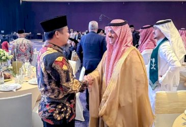 Andi Sudirman Sulaiman Bersama Tokoh Bangsa Hadiri Hari Nasional Kerajaan Arab Saudi Ke-96