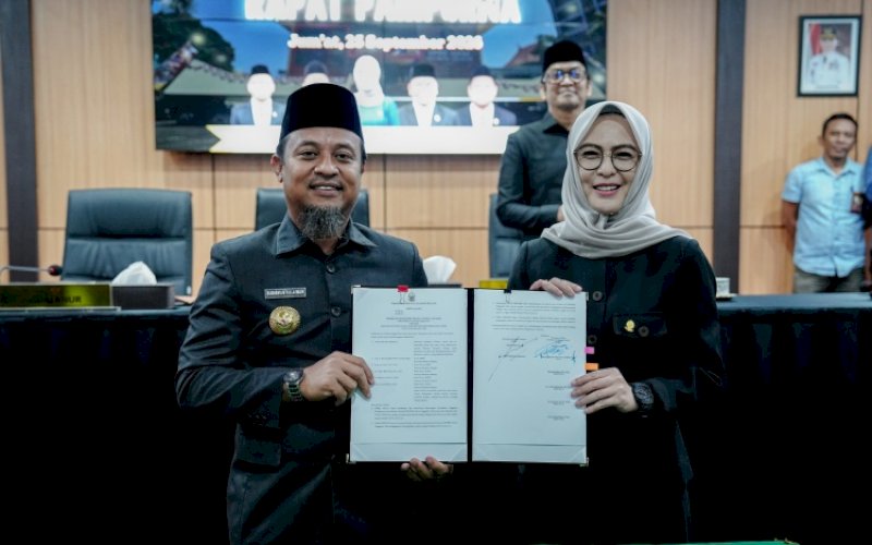 Andi Sudirman Sulaiman-Andi Rachmatika Dewi. foto: istimewa