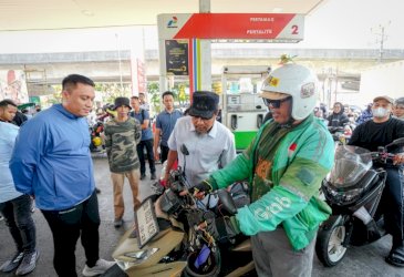 Andi Sudirman Sulaiman Sidak SPBU di Makassar, Dorong Penambahan Kuota BBM