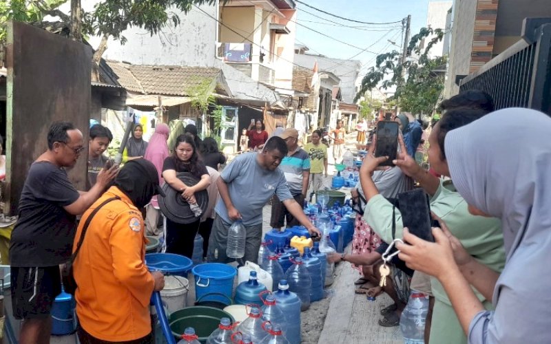 Munafri Arifuddin Serukan OPD Bergerak, 12.939 Jiwa di Makassar Sudah Terima Bantuan Air Bersih