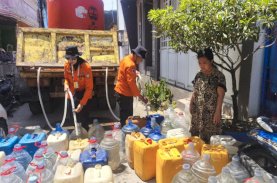 BPBD Makassar Perluas Jangkauan Distribusi Air Bersih
