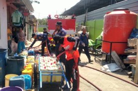 BPBD Makassar Salurkan 5,1 Juta Liter Air Bersih, Jangkau 97 Ribu Jiwa di 62 Kelurahan