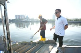 World Clean Up Day 2026, DLH Makassar Kumpulkan 74 Kg Sampah
