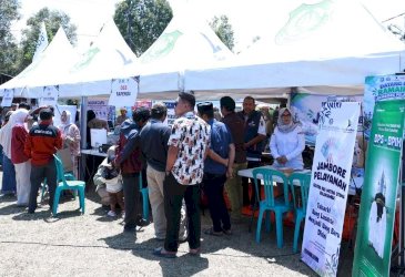 Jambore Pelayanan Bulukumba, Warga Kindang Membludak Manfaatkan Layanan Publik