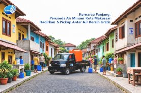 PDAM Makassar Distribusi Air Bersih hingga Lorong