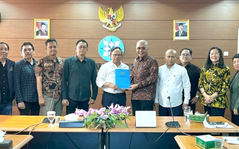 PERTEMUAN. Pertemuan antara Dewan Pers dan Pengurus Pusat PWI di Jakarta, Rabu (2/9/2026). foto: istimewa