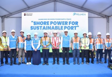 Pelindo Luncurkan Layanan Onshore Power Supply di Tanjung Priok, Dorong Transformasi Green Port