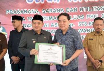 Pemkot Makassar Terima PSU 18 Perumahan, Nilai Aset Capai Rp578,68 Miliar