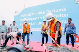 Vale Bangun Fire Shelter Pertama di Bungku Timur, Dorong Kesiapsiagaan Darurat Kebakaran